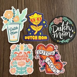 Dutch Mom Dutch Bros Sticker Bundle